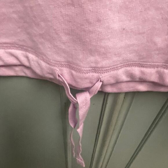 Old Navy NEW Crewneck Pullover Active size Small Positivity Tie Hem Sweatshirt - Picture 3 of 5